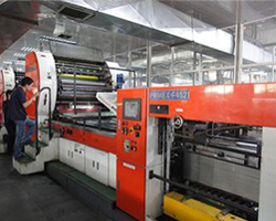 aerosol can printing line