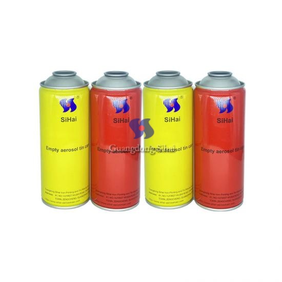 Empty Aerosol Tin Cans